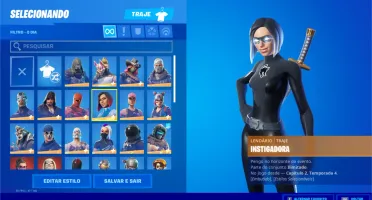 CONTA FORTNITE + SALVE O MUNDO