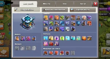 Clash of clans cv13 bem upado