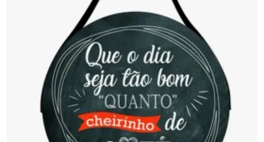 Placas Decorativas para Cantinho do Café