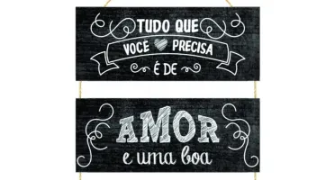 Placas Decorativas para Cantinho do Café