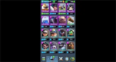 Clash Royale nivel 10 com 3655 trofeus