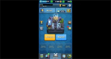 Clash Royale nivel 10 com 3655 trofeus