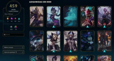 conta lol ouro 1 459 skins