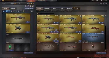 Conta Crossfire AL 1 Tenente  NV 8+2 Vips Predador+MNS BOAS