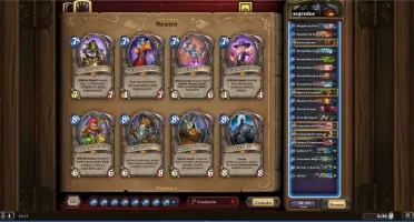 Conta Hearthstone. Muitos anos jogados.