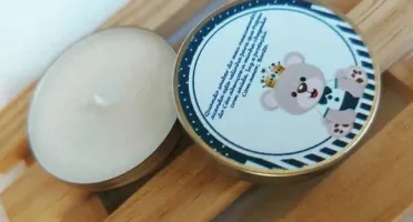 Vela na Lata Personalizada Maternidade
