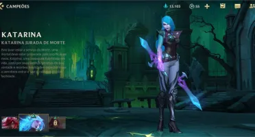 CONTA ESMERALDA IV, 16 SKINS, 40 CAMPEÕES