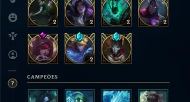 Conta 98 skins Gold 1 criada na season 2