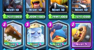 CONTA CLASH ROYALE REI NV11 COM TODAS AS CARTAS,COM 4206 TRO