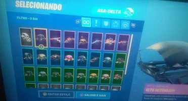conta fortnite passe 3,4,5,6,9 e várias skins  com stw