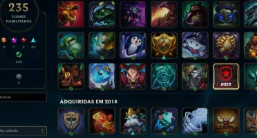 Conta LoL 155skins Ex-Diamond BomMmr/desde 2014 +1smurf