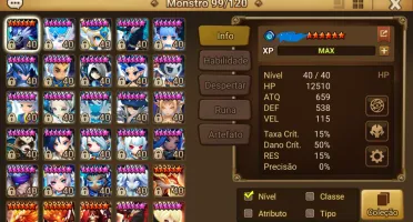 Conta Summoners War 3ld