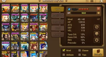Conta Summoners War 3ld