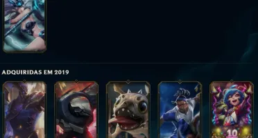 Conta League of Legends lv52