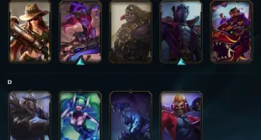 Conta com Skins raras Kayle Juíza, Rammus rei e vitoriosos