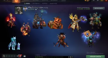 Conta Dota 2 Ancient Com Itens