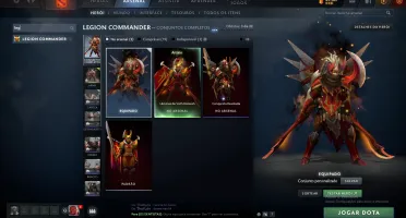Conta Dota 2 Ancient Com Itens
