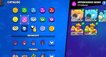 Conta com 19 Brawlers Nível 11, 9 Lendários e 35,000 Blings