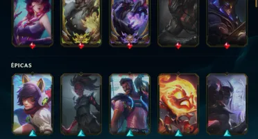 Conta Lol - 451 Skins - Plat 1 Ex Diamante