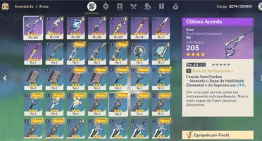 Vendo Conta Top C/ Venti AR 27/ Personagens LVL 50
