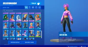 Conta de Fortnite