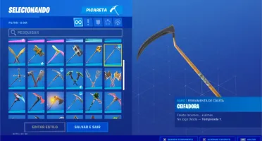 Conta de Fortnite
