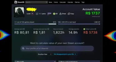 Conta Steam 10 Anos Vários Jogos E + De 4K Gastos