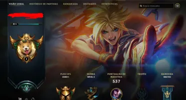 Vendo conta com 280 skins