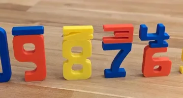 Kit Matemática Montessori com Números de 1 a 10