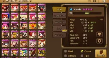 Conta Summoners War Global com LD