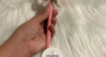 Varinha Mágica Personalizada em Tricotin