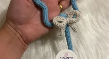 Varinha Mágica Personalizada em Tricotin