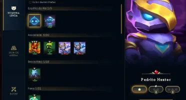 Conta LOL level 200 - 121 Skins