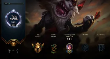Conta LOL level 200 - 121 Skins