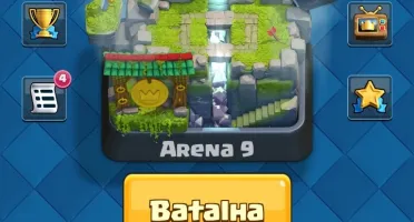 clash royale nv10 arena lendária + cv9 recém COC BARATO