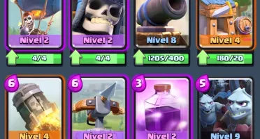 clash royale nv10 arena lendária + cv9 recém COC BARATO