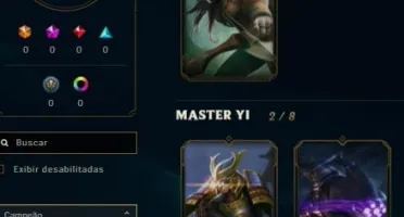 Conta de league of legends- 18 campeões 4 skins unranked