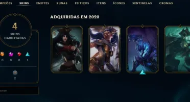 CONTA LEAGUE OF LEGENDS PLATINA 4