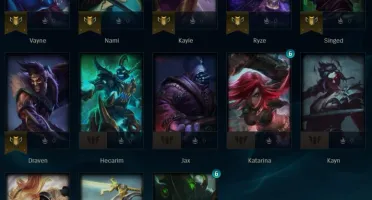 CONTA LEAGUE OF LEGENDS PLATINA 4