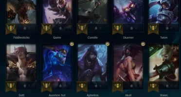 CONTA LEAGUE OF LEGENDS PLATINA 4