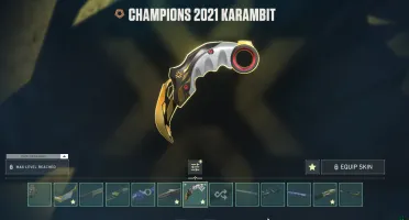 CONTA VALORANT COM MUITA SKIN