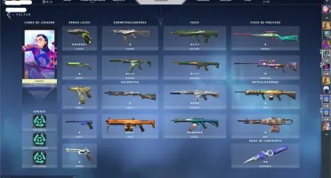 Conta Valorant D3 Muitas Skins