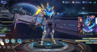 Conta Mobile Legends - 86 herós / 161skins / Legends Gussion
