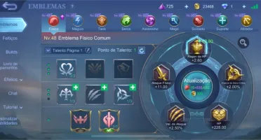 Conta Mobile Legends - 86 herós / 161skins / Legends Gussion