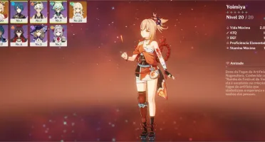 🔥 Rank 10 🔥 Yoimiya + Túmulo do Lobo 🐺
