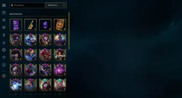 conta lol 227 skins platina 4