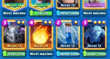 Clash Royale nv14 103/106 cartas