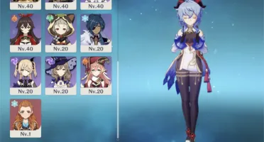 Ar50. Ganyu + agitação / eula + túmulo e Xiao