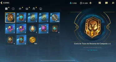 WILD RIFT: 21.505 WILD CORES + 5 SKINS