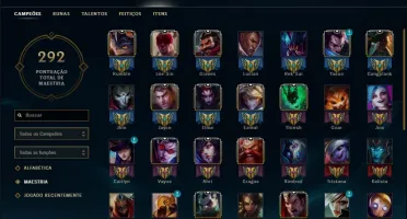 TODOS CAMPEÕES, 168 SKINS, R$ 3.359,72 GASTOS NA CONTA